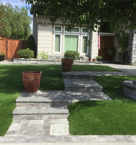 meta paving stones landscape design bay area